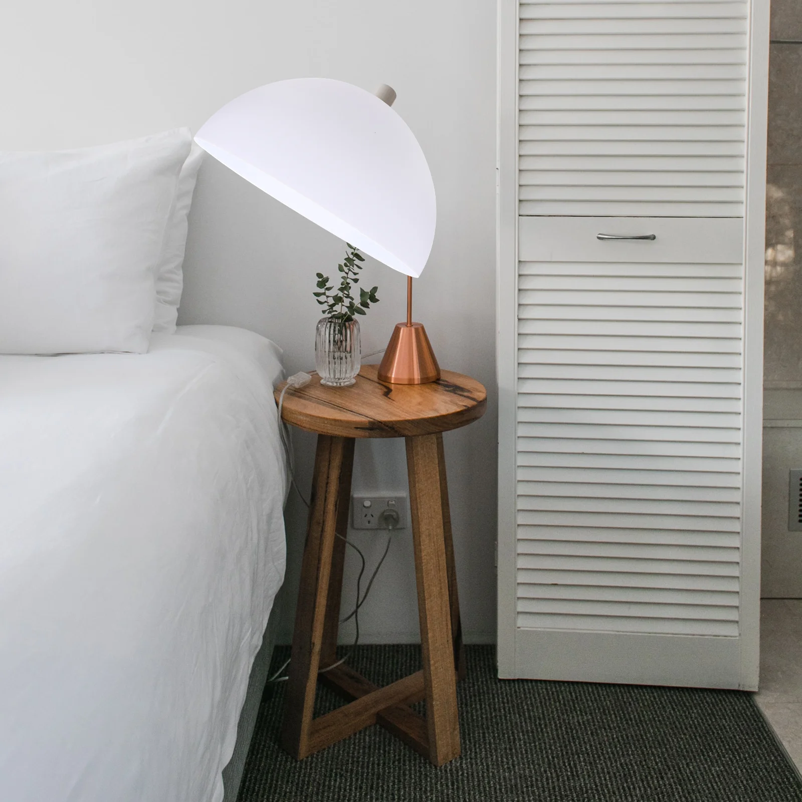 

Plastic Pendant Light Lampshade 2pcs Mushroom Shaped Shade for Ceiling Floor Table Unique Durable Lamp Cover Home Lighting Decor