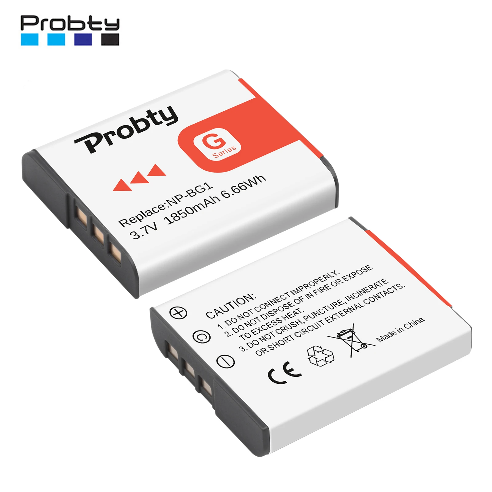 

1850mAh NP-BG1 NP-FG1 NPBG1 Rechargeable Battery For Sony DSC H3 H5 H7 W70 W80 WX1 NP BG1 FG1 Battery