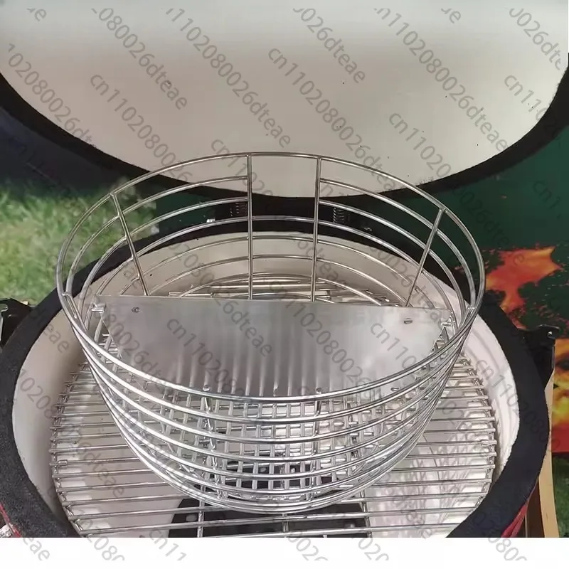 

Stainless steel Carbon basket Carbon basket with baffle ceramic barbecue grill