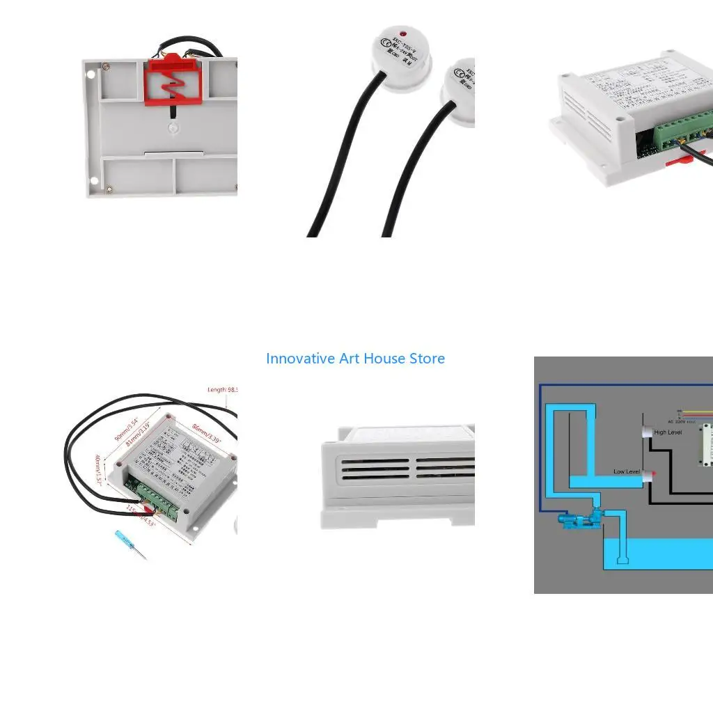 E1PC High-stability Liquid Level High Accuracy Non Contact Liquid Input AV100V-220V 50/60Hz Compact-