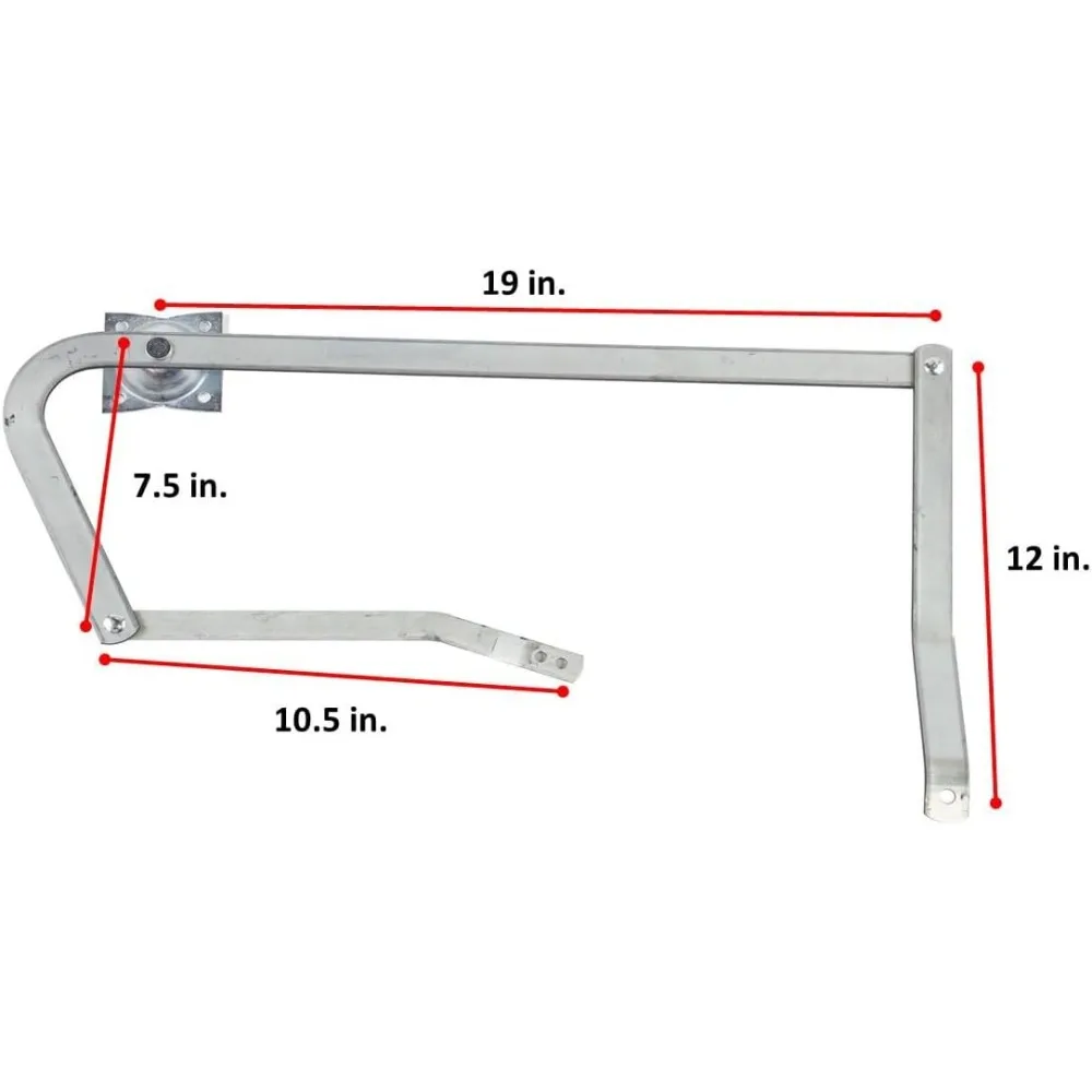 bracci di ricambio per cerniera scala soffitta - lati sinistro e destro - qualità OEM