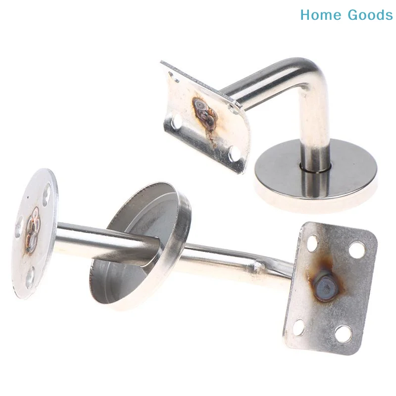 Stainless Steel Wall Mounted Handrail Bracket Balustrade Mopstick Hand Rail Support Fixing Accessories for Home Safety