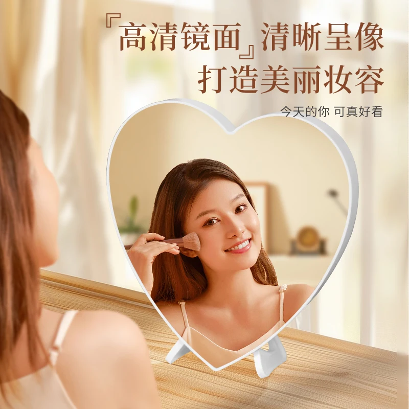 Sublimation Blank Circular Makeup Mirror, Personalized Photo Frame DIY Photo, LED Light Mirror Photo Frame Dropshipping
