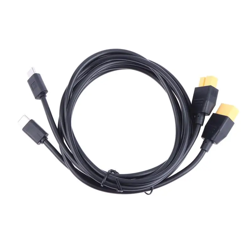 New New 5A Type-C To XT60 Male Female Plug Power Cable PD100W Fast Charging Cable For Model Aircraft/drones Lithium Battery 20V