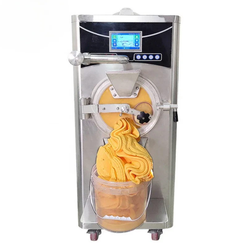 continous robot mini australia commercial soft   cream block cooling maker machine restaurant production