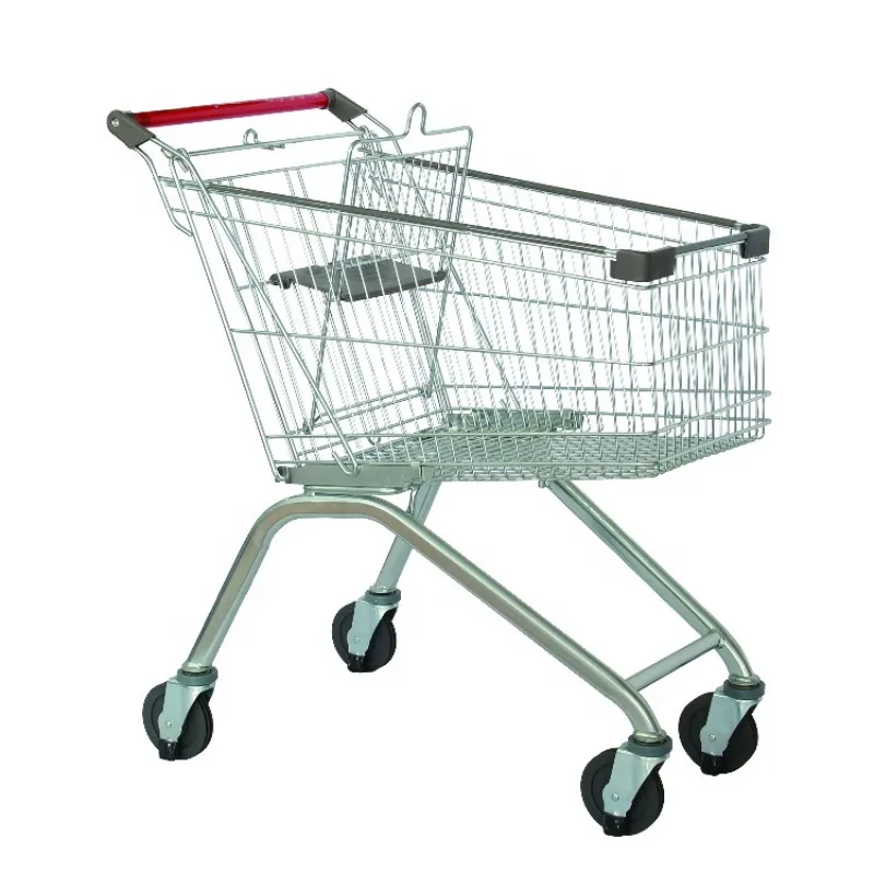 Pioneer retail store 125L supermarket shopping cart