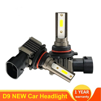 2Pcs 9005 HB3 9006 HB4 30000LM Super Bright H11 H8 H9 LED Canbus No Error 360 Headlight Bulb Auto Lamp 9012 HIR2 LED Head Lights