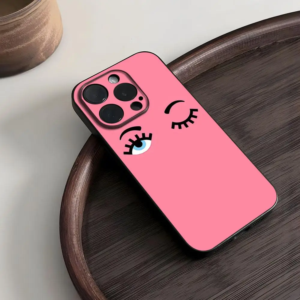 

Lucky Eye Blue Evil Eye Mouse Female Pad For Iphone 15 16 12 14 Se 2024 Pro Max 11 13 Xr X Xs Mini Plus Luxury Shell Cover