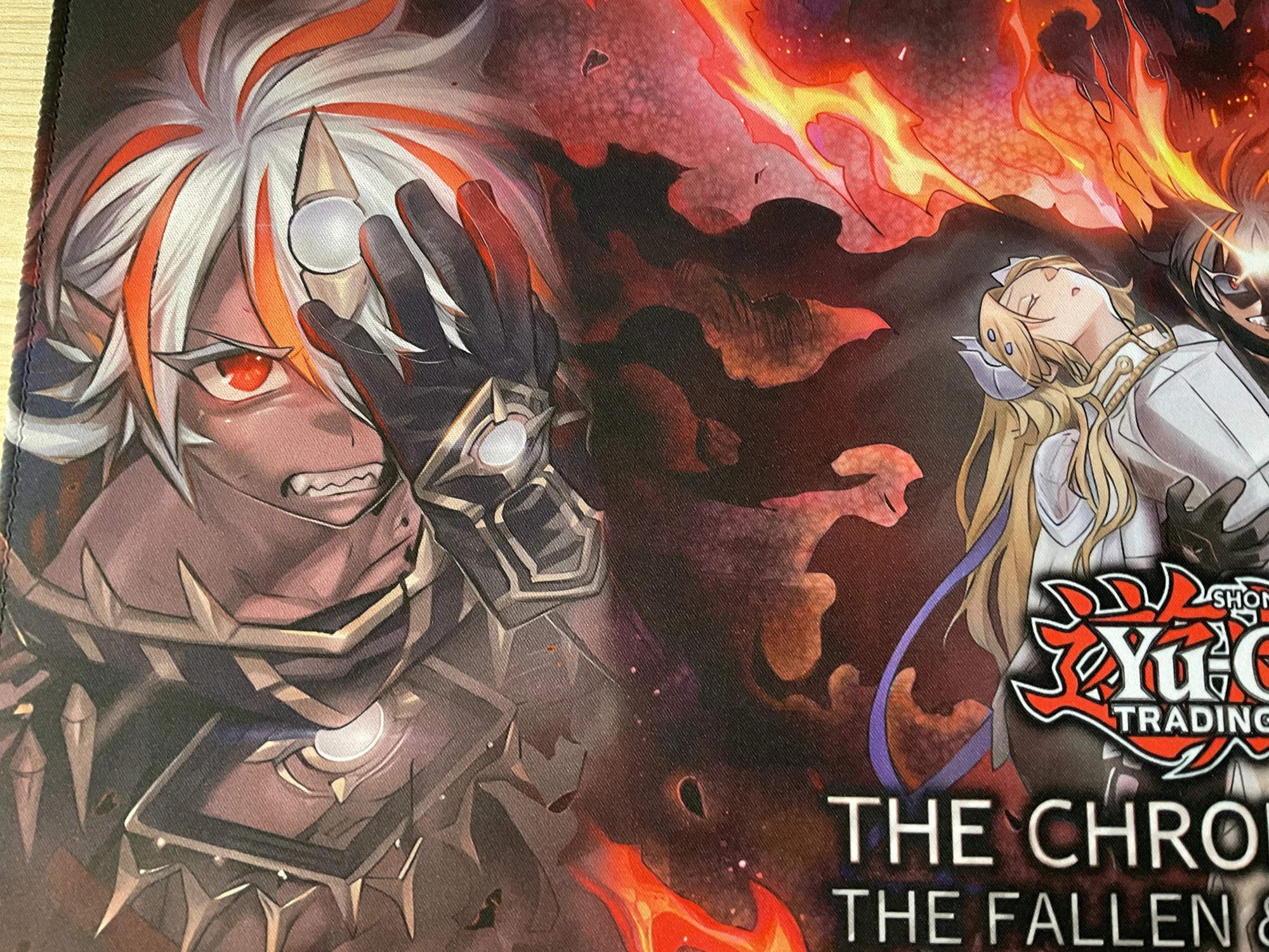 YuGiOh The Fallen The Virtuous Play Mat DIY Fusion Dispatch TCG