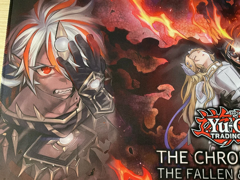 THE FALLEN & THE VIRTUOUS プレイマット 新品未開封 the fallen & the virtuous プレイマット 遊戯王 公式品