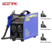 MECHANIC 957DW Soldering Station Desoldering Station Double Vortex Hot Air Rework Station Fast Heating for Main Board Tin Solder