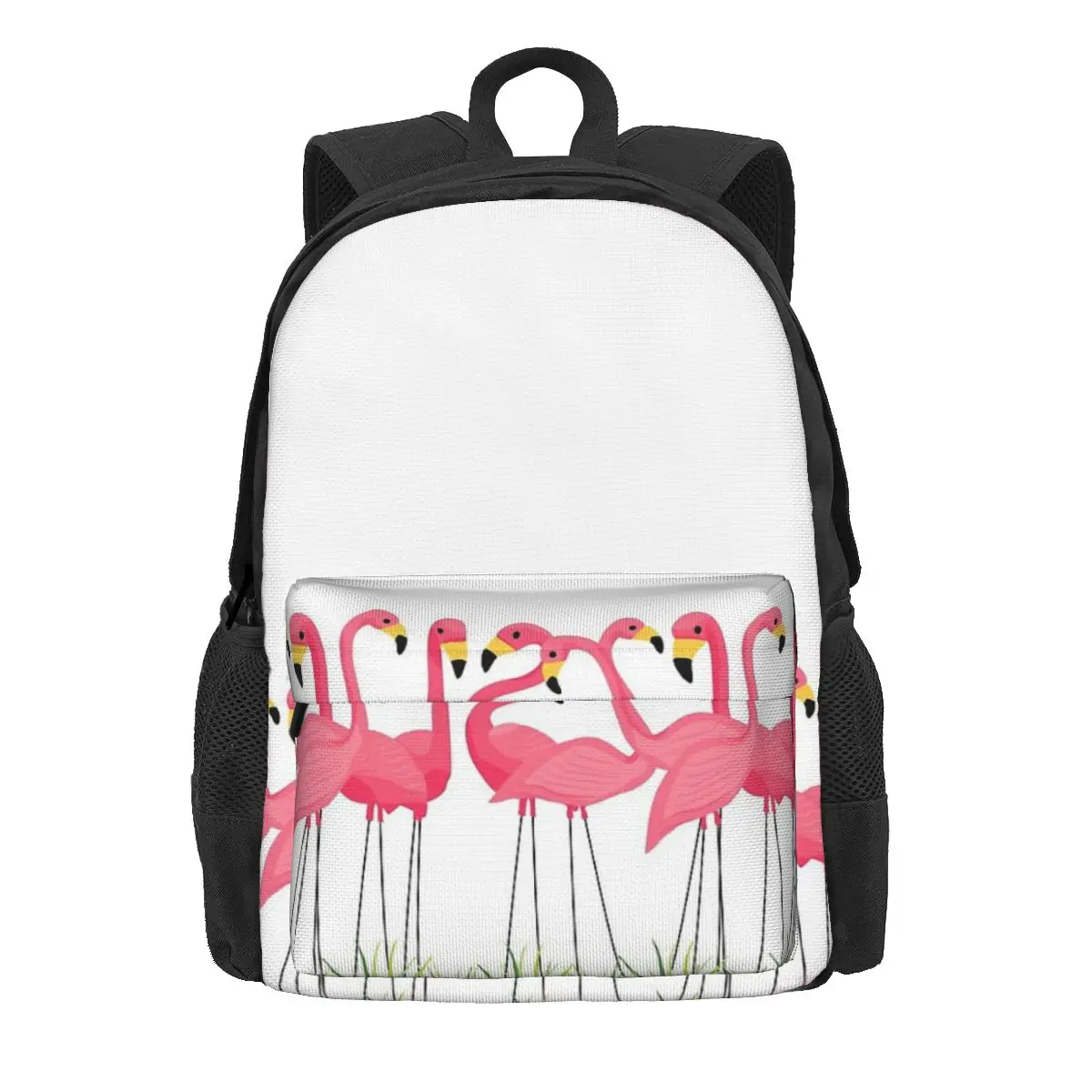 Flamingo Cactus Tropical Ruber Mochilas para Meninos e Meninas, Estudantes Mochilas Escolares, Mochila Laptop, Bolsa de Ombro, Bookbag