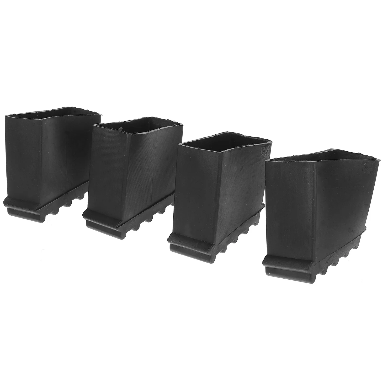 Cubiertas de goma para pies de escalera, almohadillas para pies de escalera, extensión de cojín, parachoques de seguridad, reemplazo de escalera