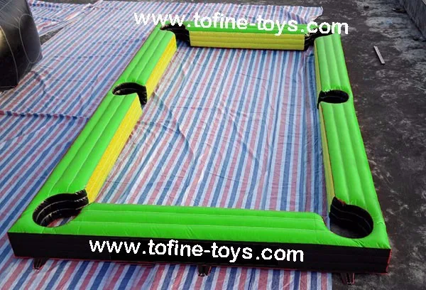 inflatable billiard snookball playground football inflatable billiard soccer ball table