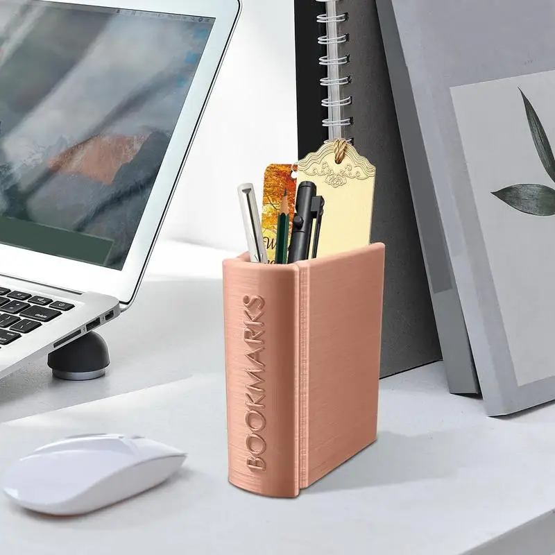 حامل عرض الإشارة المرجعية، حامل عرض على شكل كتاب، زينة طاولة متعددة الوظائف، مستلزمات مدرسية ذات سعة كبيرة للاستخدام اليومي