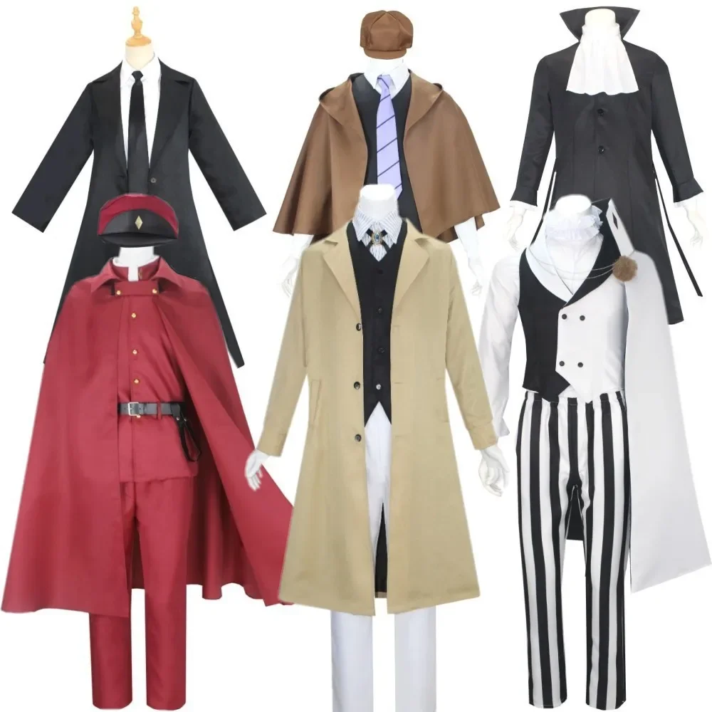 

Комплект одежды для косплея Bungo Stray Dogs Saison 4, Vêtements Cos, Intérieur orai, Nikolai, Gogoli, Everak
