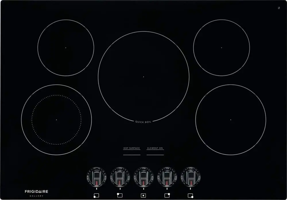 FGEC3068UB Gallery 30-in. Electric Cooktop in Black, 30 inches