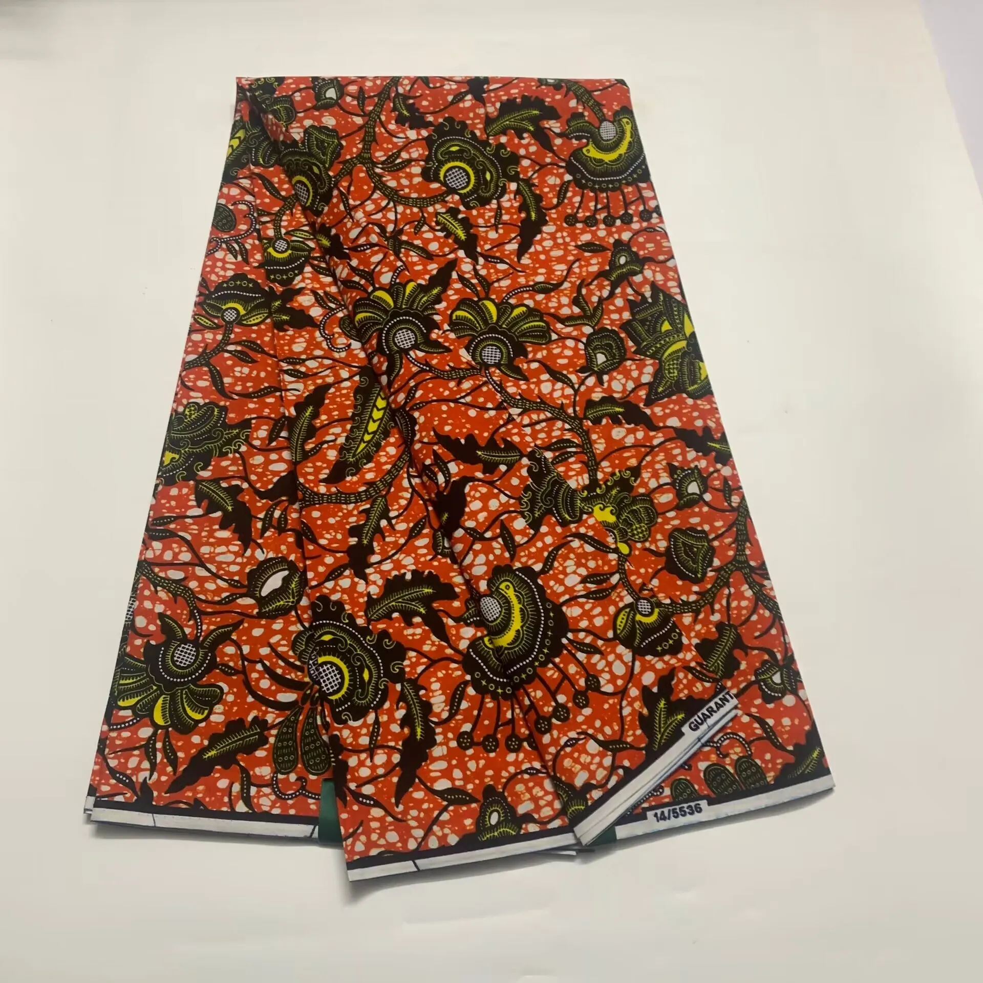 New Guaranteed Veritable 100% Original Real Wax Ankara Fabric 2024 African Print Fabric For Wedding Dress Tissus Coton 6Yards