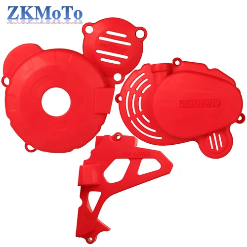 Imagen 2 del producto Para ZongShen CB250F Protector de embrague de motor de Motocross cubierta de bomba de agua Protector de encendido ZS172FMM-3 motor KAYO T4 BRZ MOTAX FXMOTO