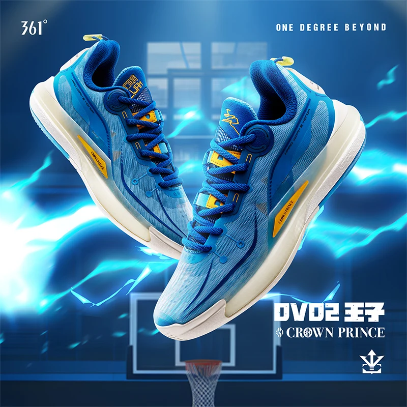 361 Degrees NEW DVD 2.0 Basketball Shoes Men Sport Shoes Guard Cushioning Wear Resistant Protection Ankle Sneakers 672411101