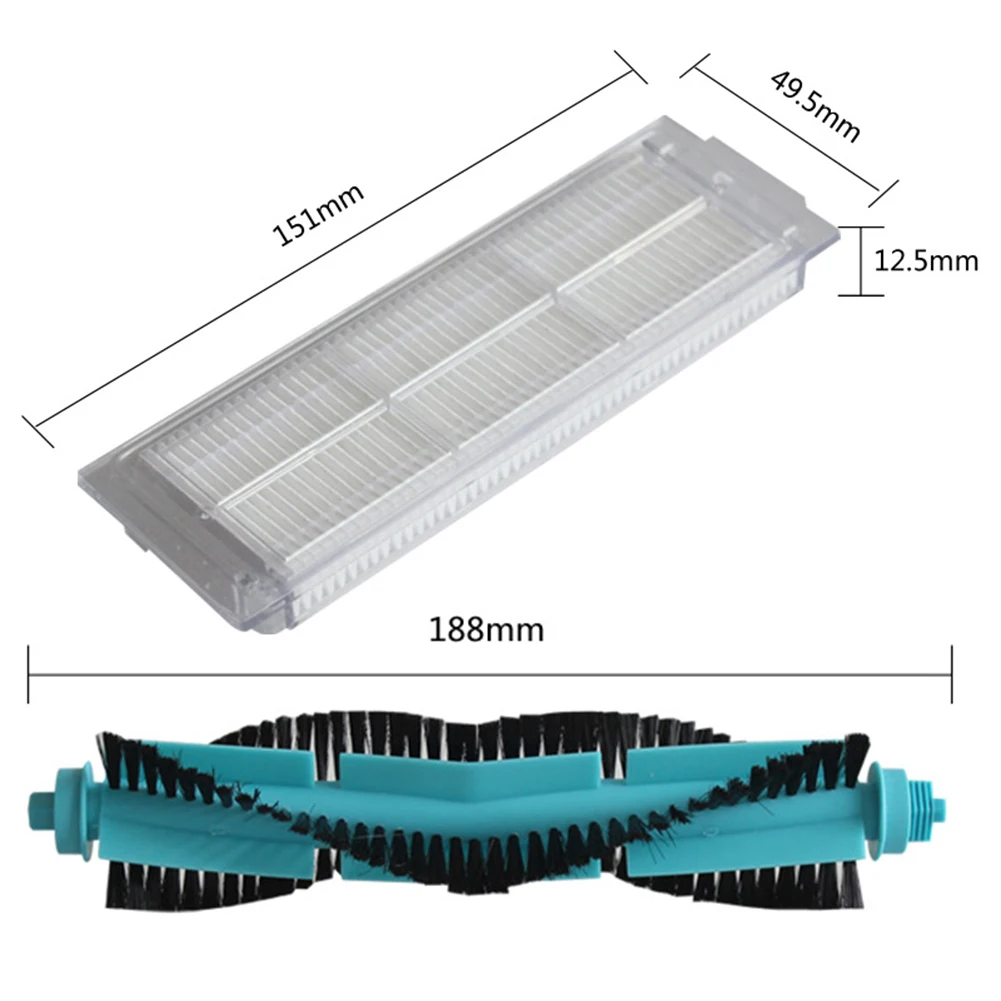 Per IKOHS LS22 Robot aspirapolvere pezzi di ricambio filtro spazzola laterale principale Robot aspirapolvere pezzi di ricambio di ricambio