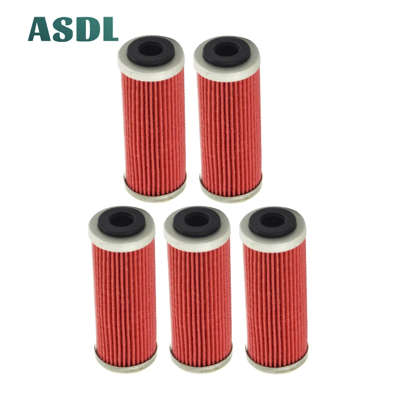 

5/10Pcs Motorcycle Oil Filter For KTM SX SXF SXS EXC EXC-F EXC-R XCF XCF-W XCW SMR 250 350 400 450 505 530 2007-2016