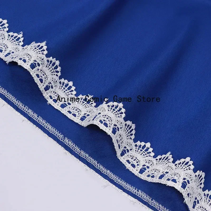 En Stock XS-XL Alice Madness Returns Cosplay collar peluca calcetines juego Alice vestido de sirvienta trajes de fiesta de Halloween para mujeres