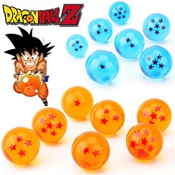 Dragon Ball Z Sphere Model 5.7cm Action Figures Anime Orange Blue Resin Crystal Globe Desktop Ornaments Collection Toys Gifts