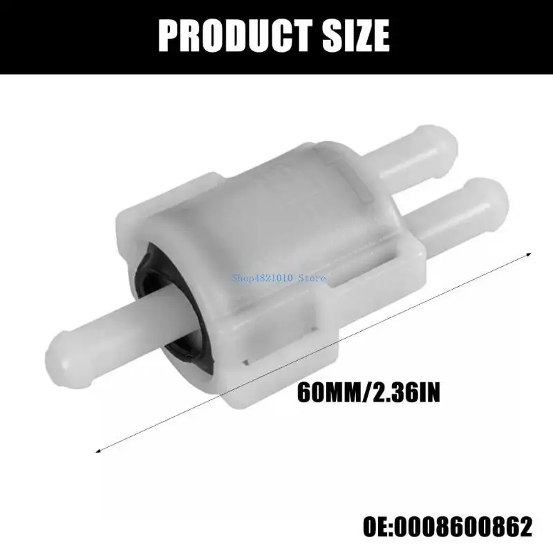 T3LF فحص الصمامات للحفاظ على إمدادات سائل الغسالة الناعمة لزجاج أمامي واضحة تجربة القيادة الآمنة 0008601062 A0008600862