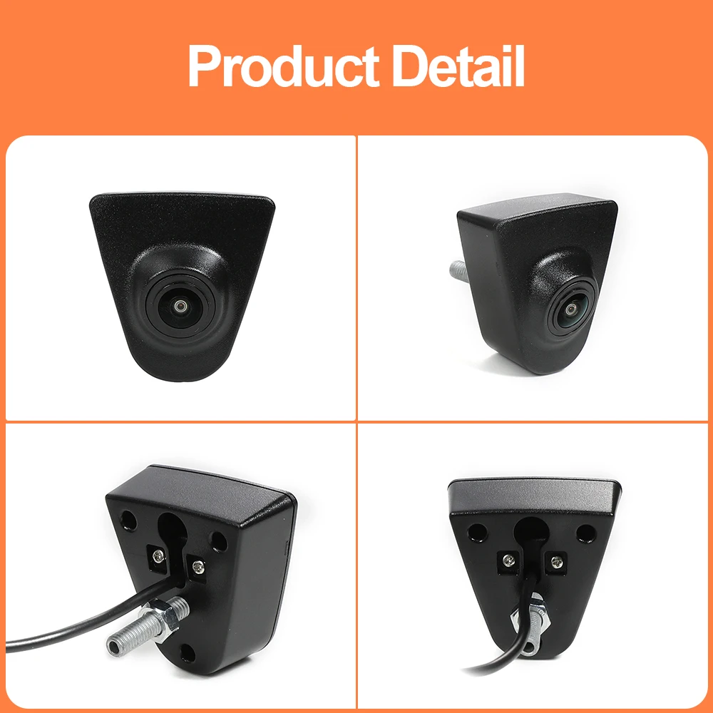 

TEENRAM для Honda 2022/2023 Integra AHD 1080P 150 ° Автомобильная камера переднего вида «рыбий глаз» с ночным видением, водонепроницаемый мониторинг парковки OEM