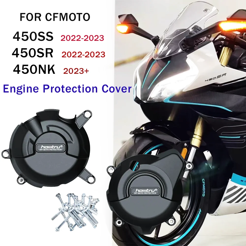 

For CFMOTO 450SS 450 SS 2022-2023 / 450SR 2022-2023 Motorcycle Engine Protection Cover Kit 450NK 2023+ Protect the hood