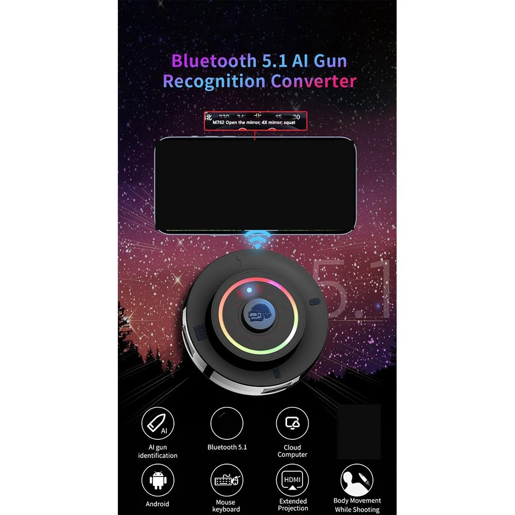M16 Keyboard Mouse Converter Adapter for Smart Phone Adapter