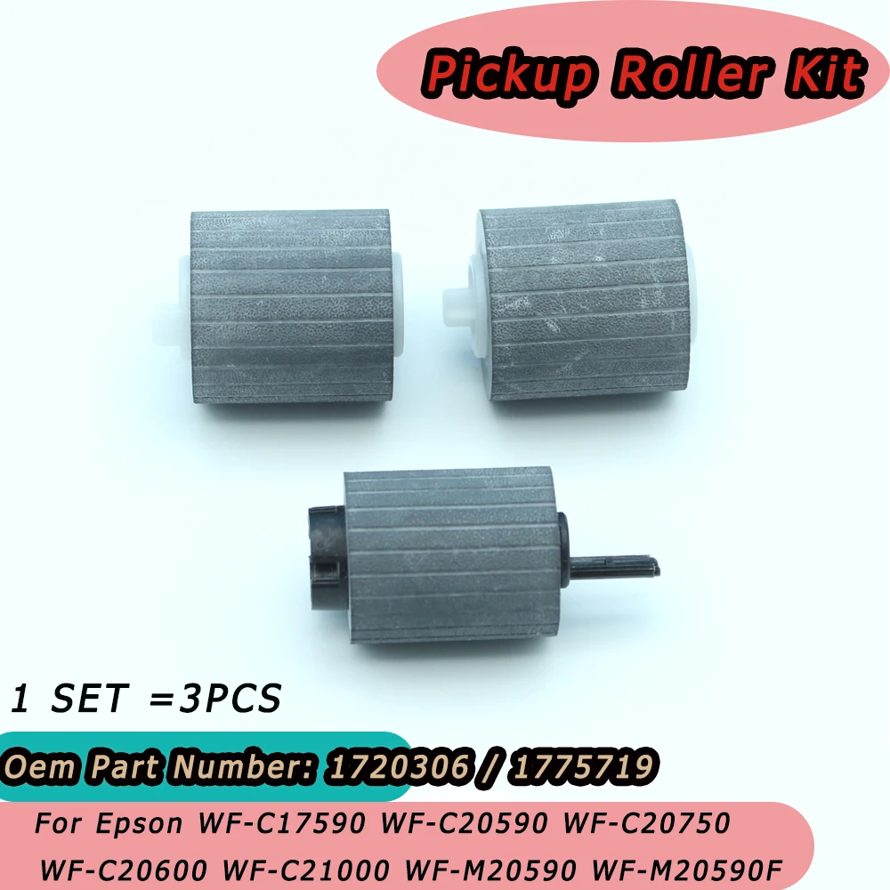 ASF Pickup Roller Kit 1720306 1775719  for EPSON WF-C17590 WF-C20590 WF-M20590 WF-M20590F