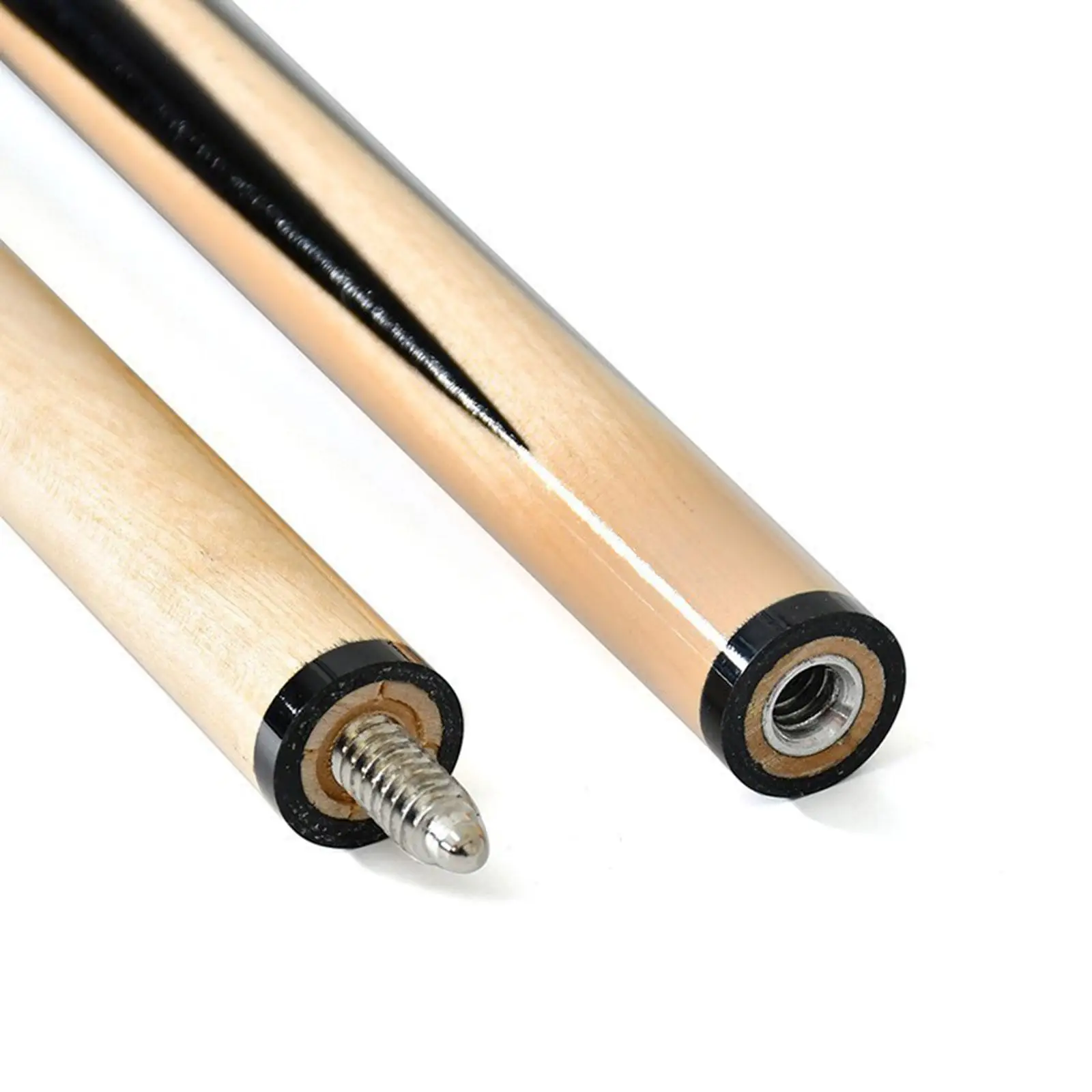 

Professional Billiard Pool Cue Stick 144.7cm Wooden 1 2 Split for Men Women Game Home Bar Starter Kit