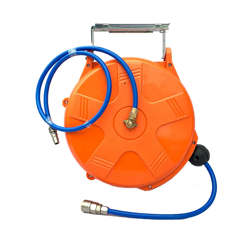 Mounted Garden Hose Reel Automatic Roll-up Retractable Telescopic Hose Reel