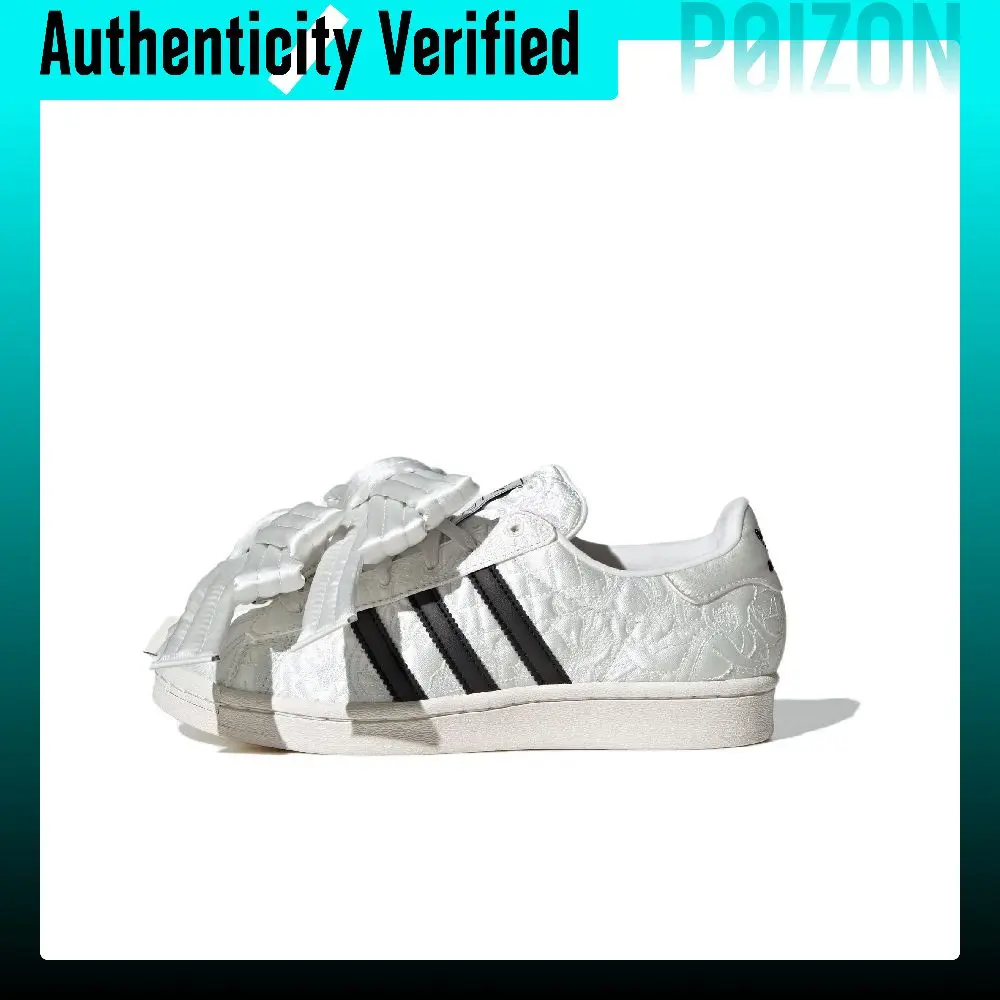 Adidas Originals Superstar W Skate Shoes Women's Low-top White JR7977