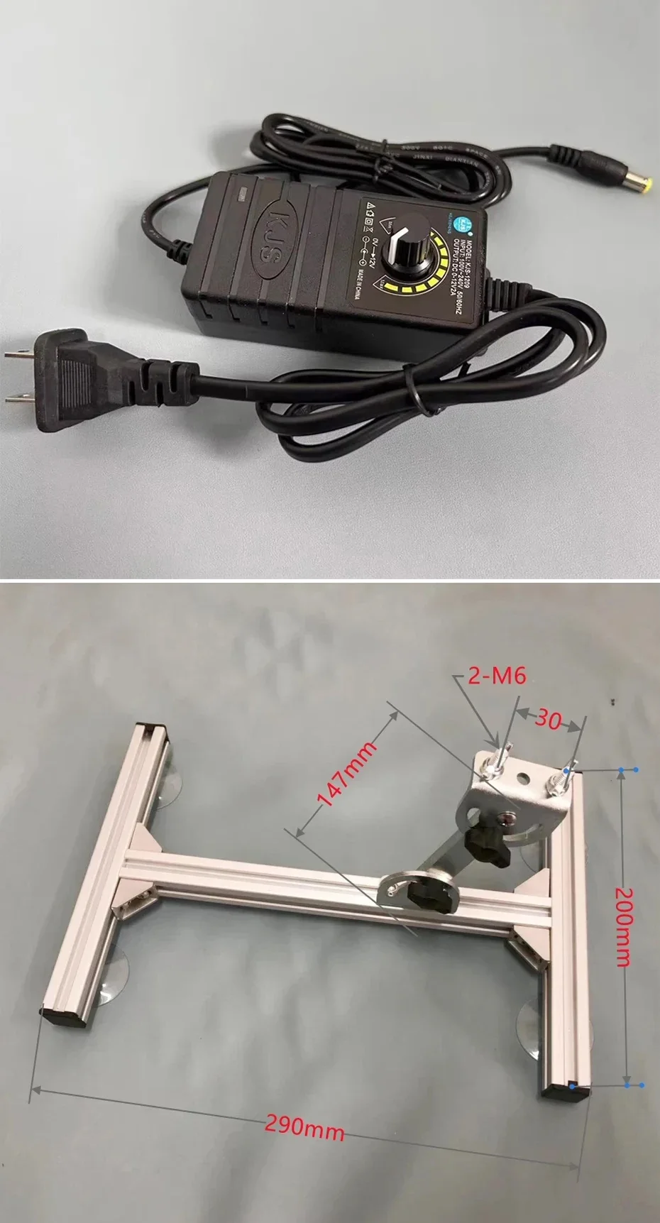 Telescopic Linear Actuator Big Thrust Reciprocating Cycle Linear Motor 0~330RPM DC 12V Optional Stand/Remote Control