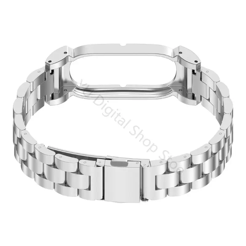 96BA Metall-Smartwatch-Ersatzarmband, Armband für Reisen in der Stadt, Schreibtischzeit und Kleidung täglichen Gebrauch – Detail 3