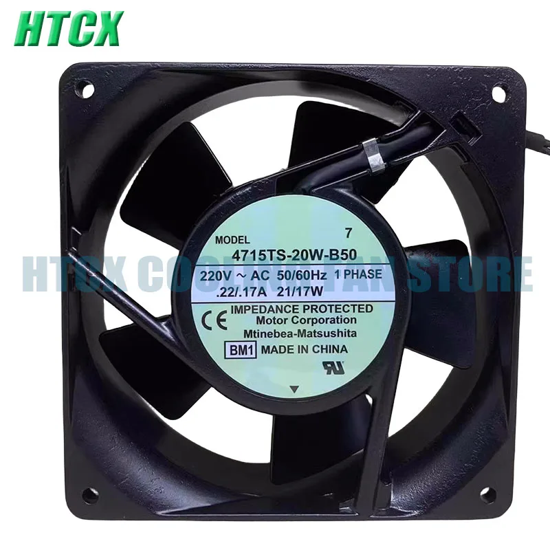 Ventilador de refrigeración original para 4715TS-20W-B50, 200V, 50/60HZ, 21/17W, nuevo