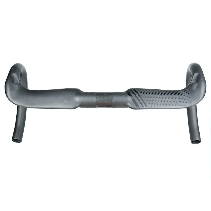 Full carbon fiber road bicycle wind breaking bend handle ultra-light integrated molding inner wiring handle 31.8mm