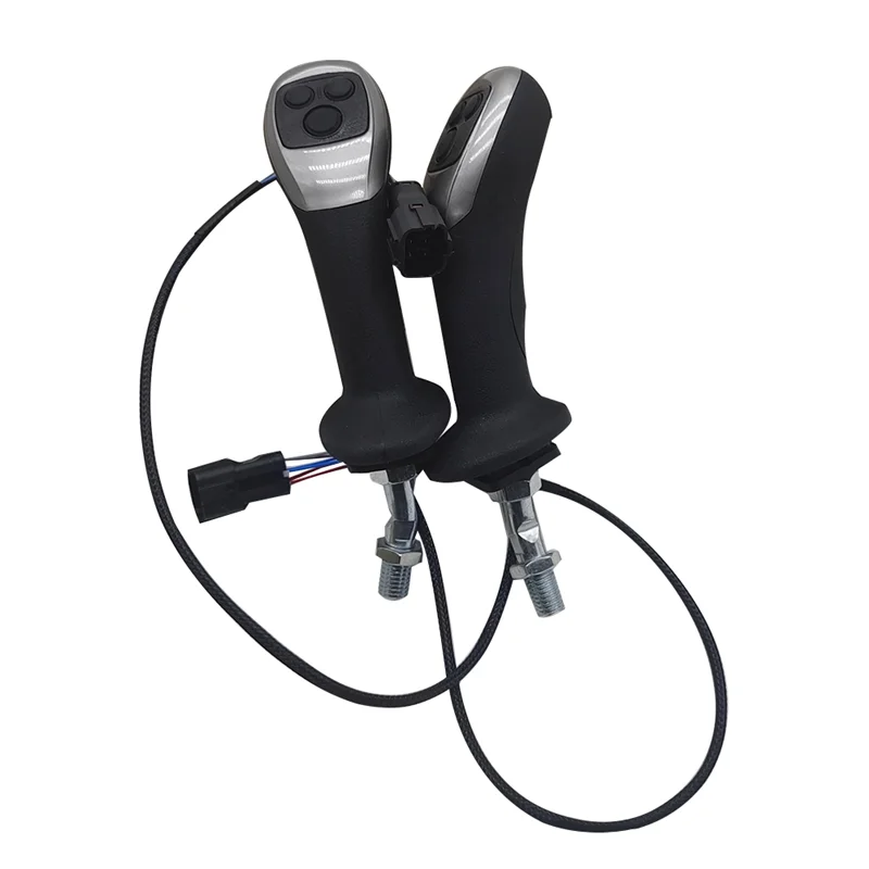 

Reliable Wheel Excavator Conversion Clipper Grab Iron Joystick Handle Triple Push Button Pilot Valve Handle