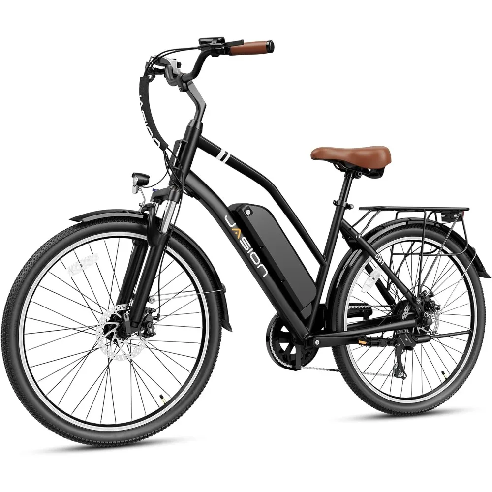 CB1 Electric Bike for Adults, 1000W Motor Peak Ebike, 450Wh Removeable Battery, 26'' City Cruiser Bicycle,7-Speed Gear