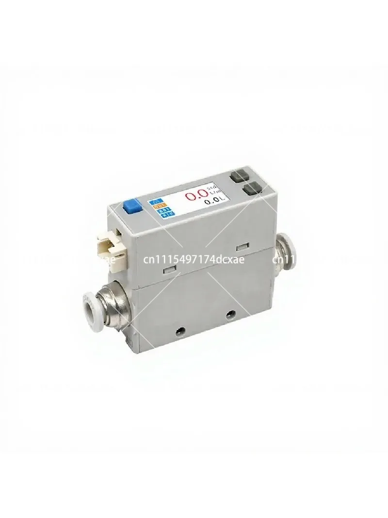 Digital Gas Mass Flow Meter LCD Display High Precision for Air Nitrogen Oxygen