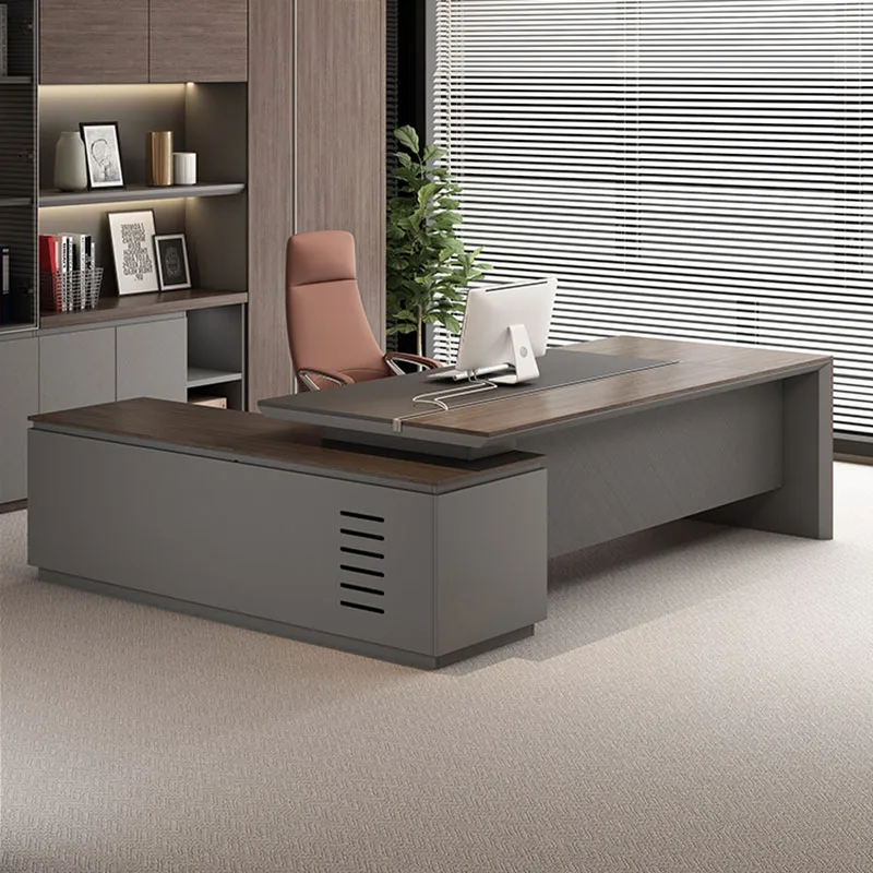 

Storage Minimalist Office Desk Luxury Work Executive Corner Office Desk Drawers Tavolo Scrivania Ufficio Modern Furnitures