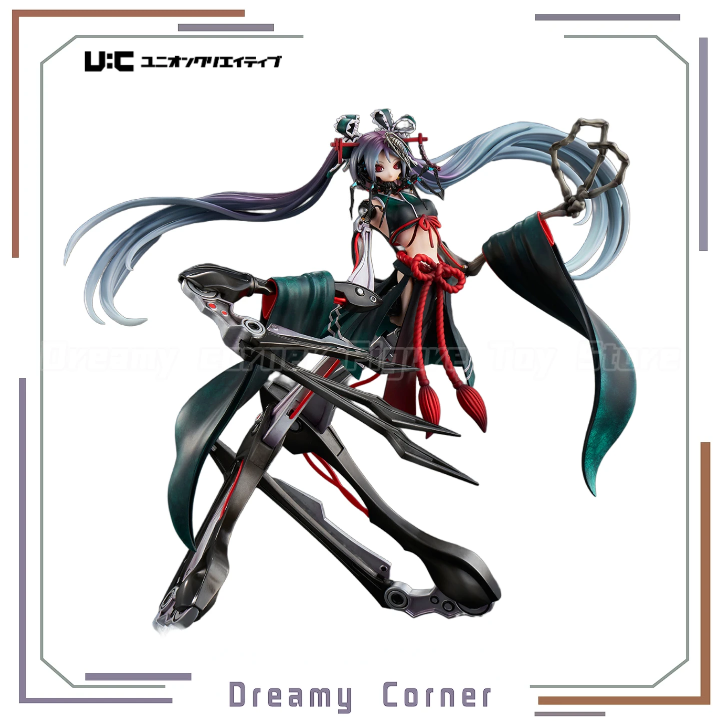 

Предзаказ: Оригинальная коллекционная фигурка Хатсуне Мику в стиле UC Piapro Characters JAPANESE Style 15th Memorial Costume