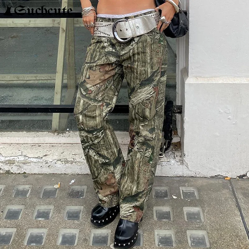 SUCHCUTE Rivet Goth Punk Silver Leather Belts for Women Pin Buckle Streetwear Y2K Style Accessories Wide Jeans Belt Waistband
