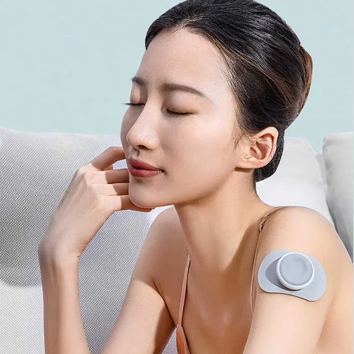 New Mini Rear Neck Pad Massage Pad Whole Body Ten Unit Therapy Electronic Pulse Pain Relief Fitness Emstimulation Massager