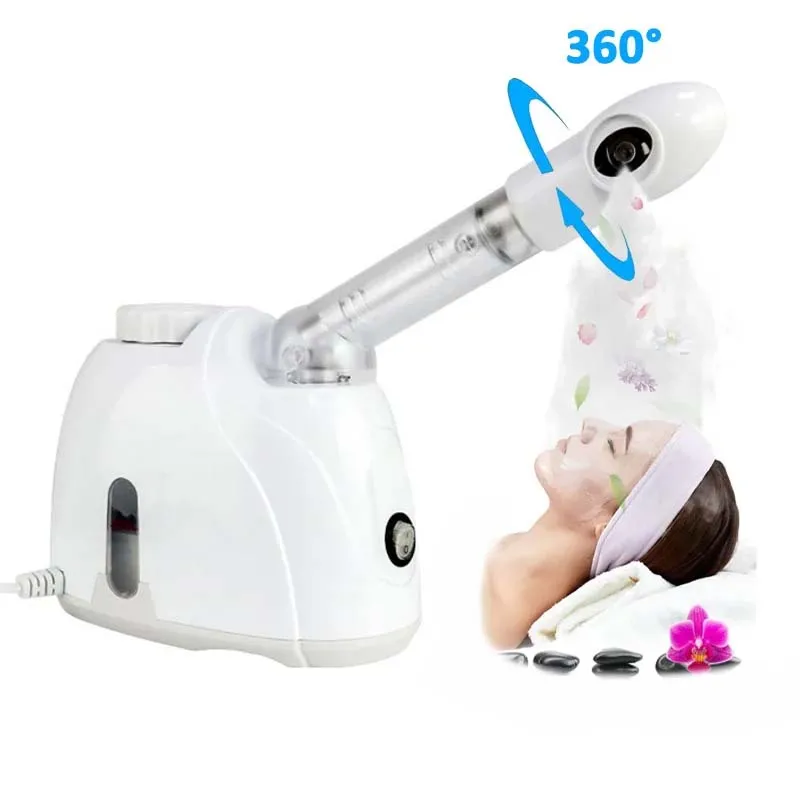 

Professional Electric Face Skin Moisturizer Facial Sauna Spa Steamer Sprayer With Aromatherapy Diffuser Face Humidifier