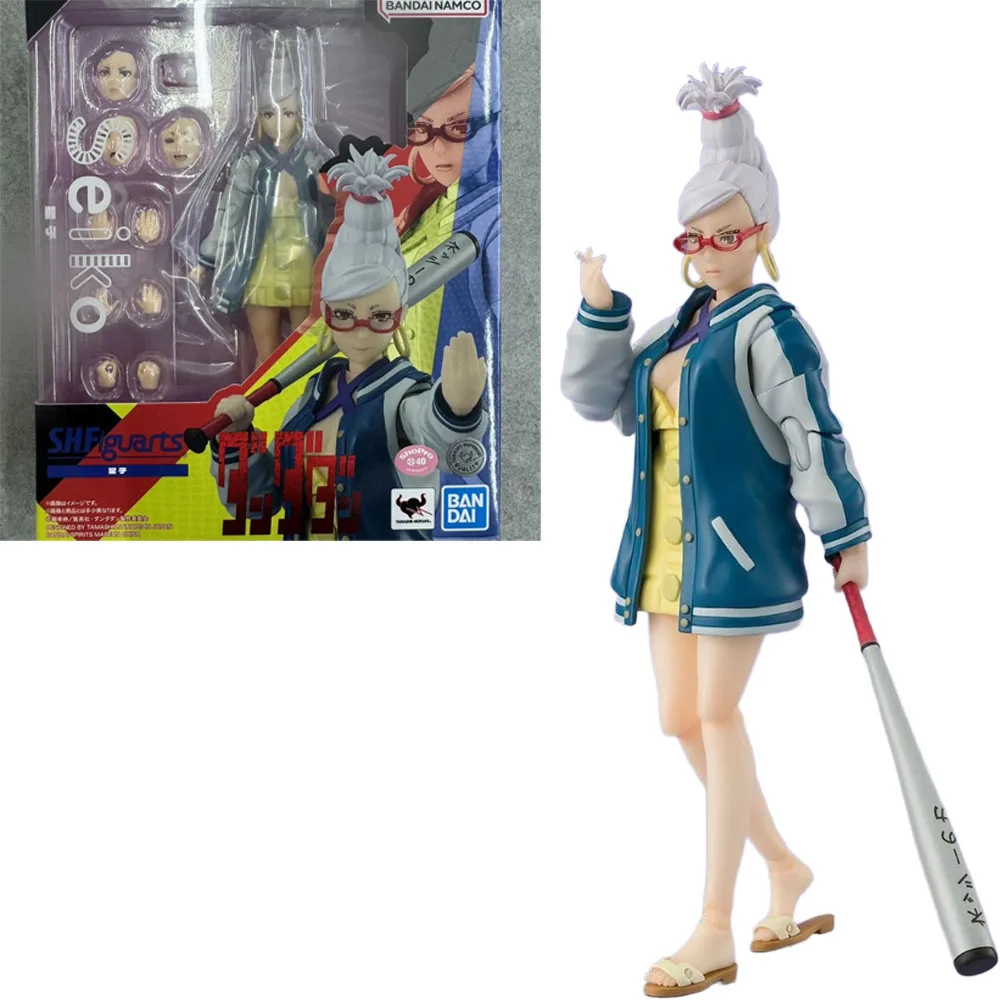 Genuine BANDAI SHF DANG DA DANG Grandma Xingzi  Ken Takakura (Transformation) Ayase Momo Figure Toys  Gift Collectible Model