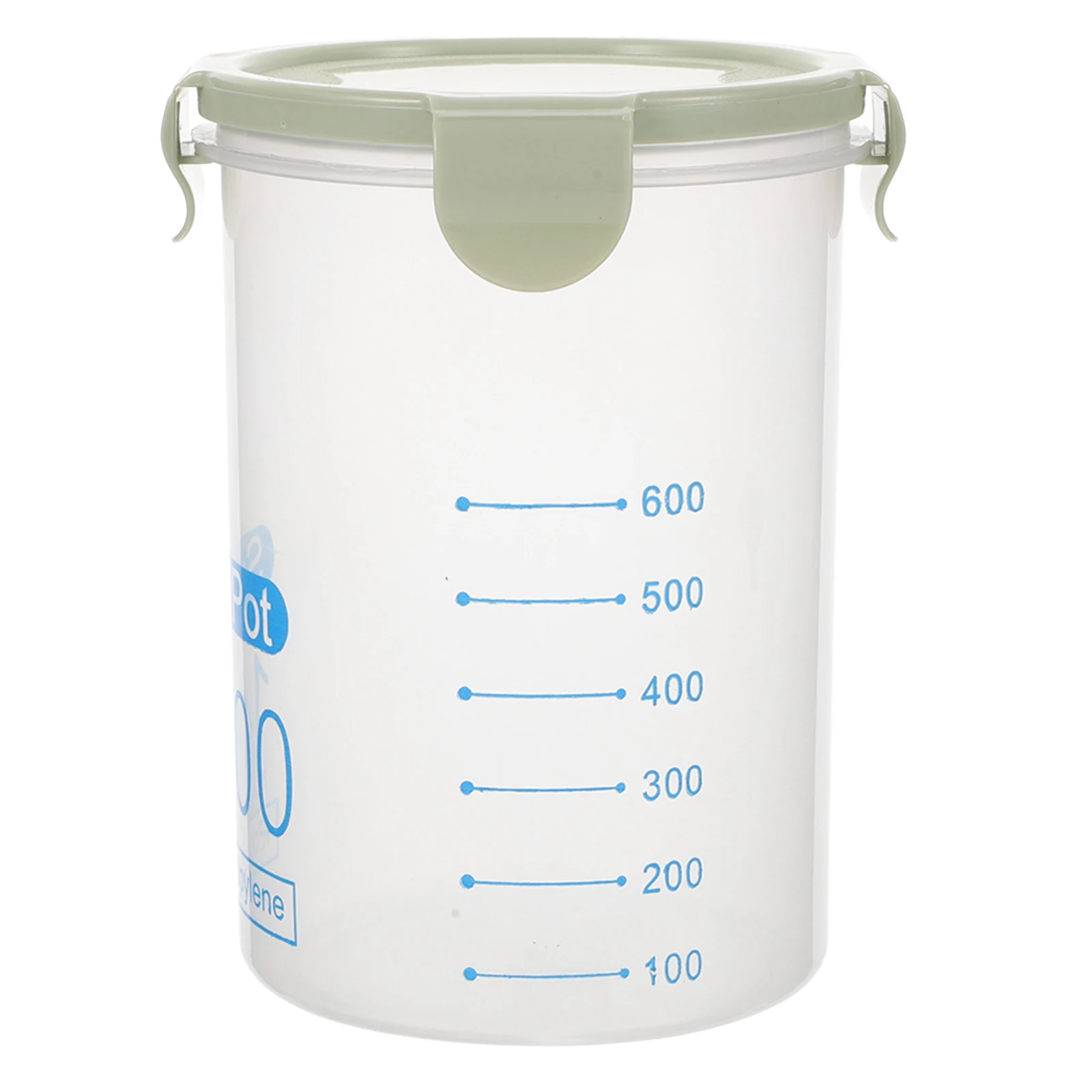 

Food Storage Containers Sealed Jar Cereal Plastic Whole Grains with Lids